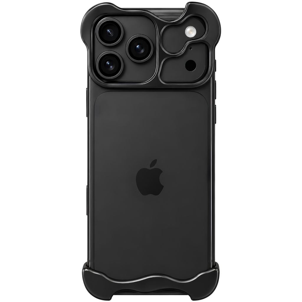 Black Edge Base minimal bumper case for iPhone 18 Pro Max