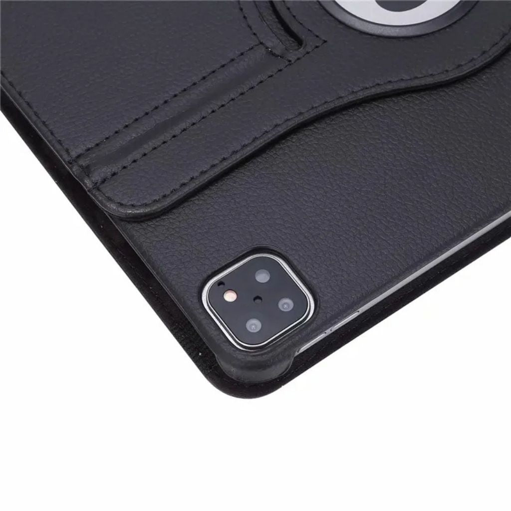 360° Rotating Leather iPad Stand Case for iPad Mini, iPad, iPad Air, and iPad Pro models