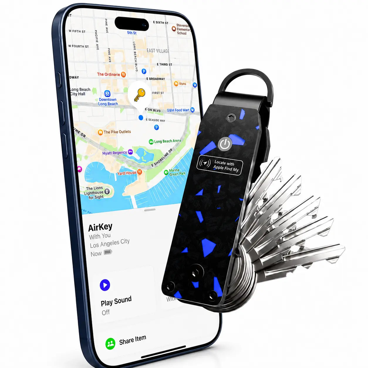 Organized key holder for everyday essentials